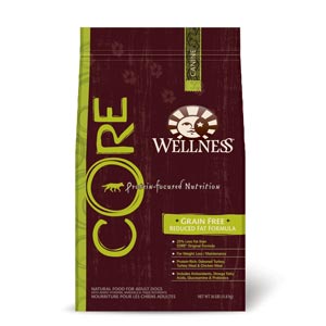 Wellness core reduced shop fat dry dog food